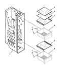 Freezer liner parts