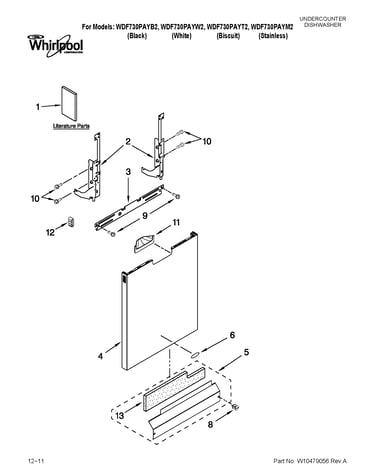 Door and panel parts