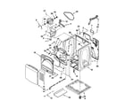 Whirlpool WGD8200YW1 cabinet parts diagram