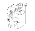 Whirlpool W8RXNGMWL02 icemaker parts diagram