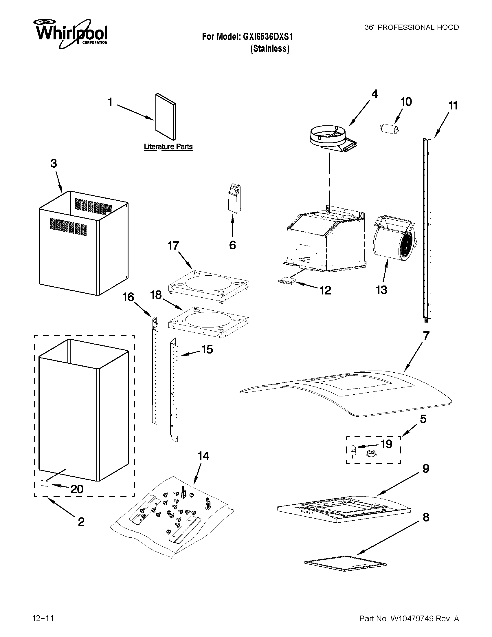 Hood parts