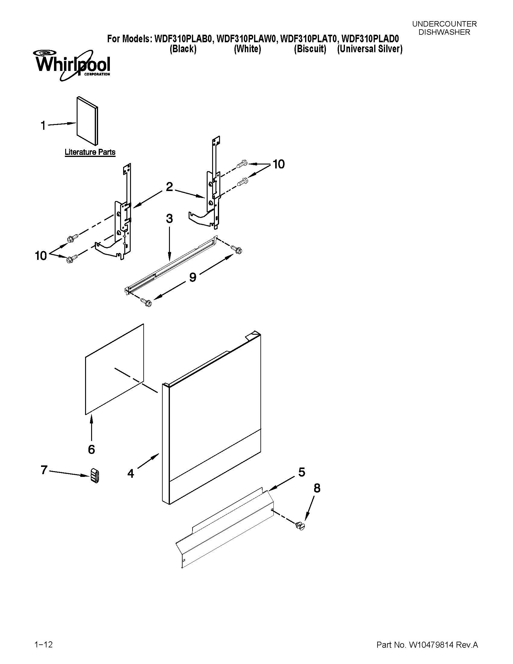 Door and panel parts