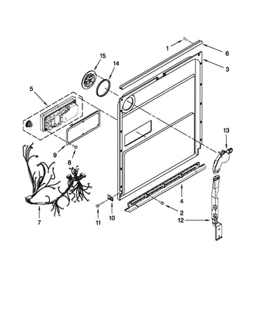 Inner door parts