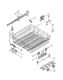 Upper rack and track parts