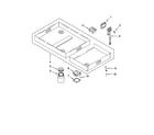 Jenn-Air CVEX4270B20 burner box assembly diagram