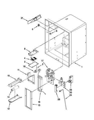 Refrigerator liner parts