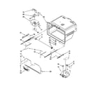 KitchenAid KFXL25RYMS2 freezer liner parts diagram