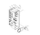 Whirlpool ED5KVEXVQ01 refrigerator liner parts diagram