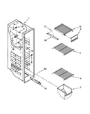 Freezer liner parts
