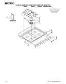 Cooktop parts