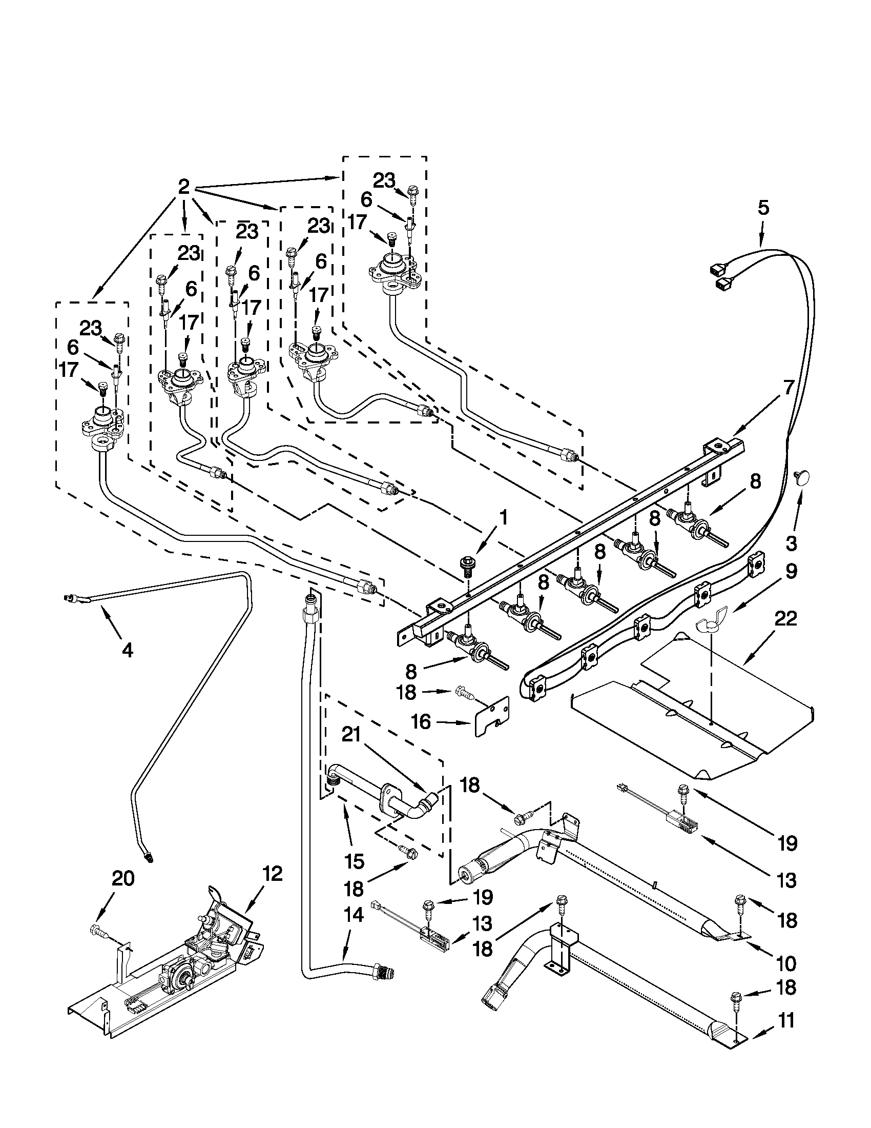 MANIFOLD PARTS