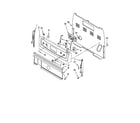 Maytag YMER7765WS2 control panel parts diagram
