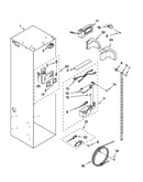 Refrigerator liner parts