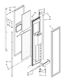 Freezer door parts
