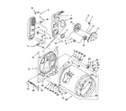Amana NGD4800VQ2 bulkhead parts diagram