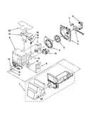 Motor and ice container parts