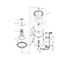 Crosley CAW9244XQ1 basket and tub parts diagram