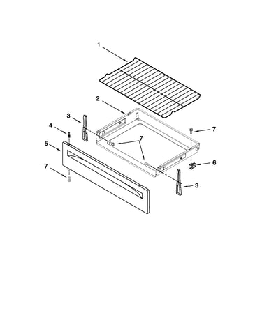 Drawer & broiler parts