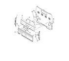 Whirlpool WFE520C0AW0 control panel parts diagram
