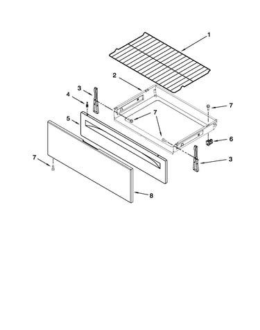Drawer & broiler parts