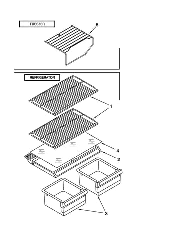 Shelf parts