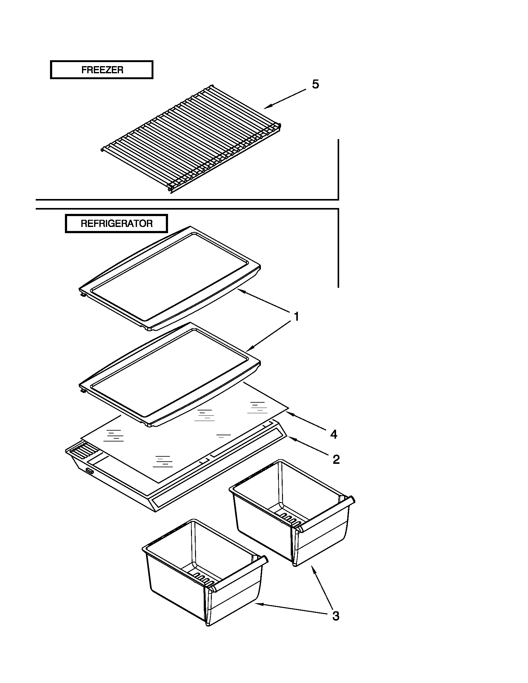 SHELF PARTS