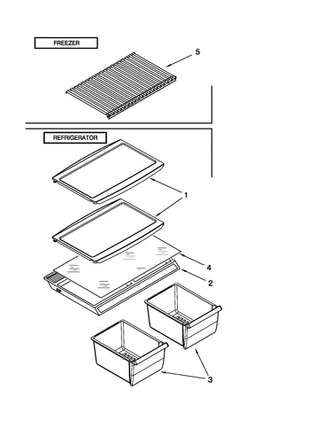 Shelf parts