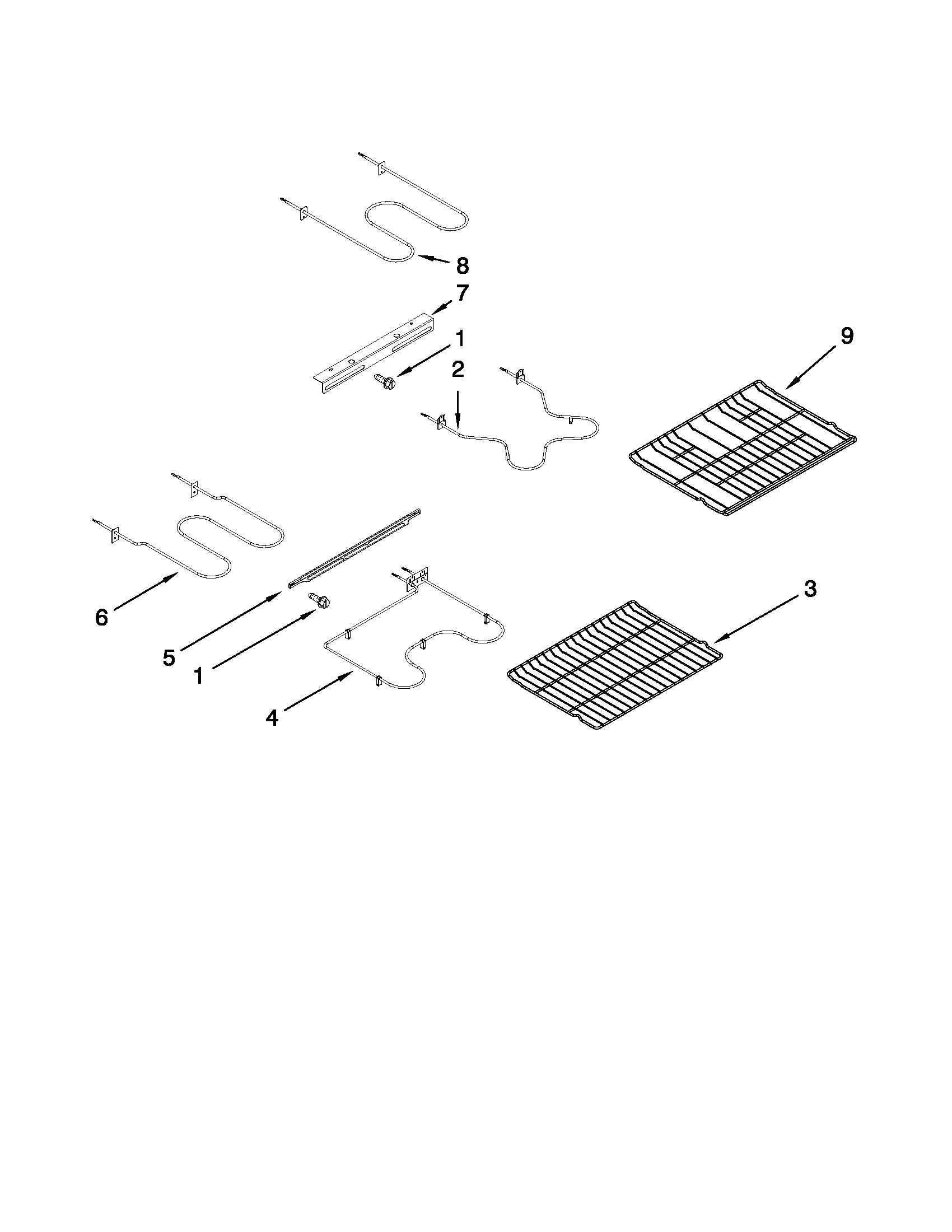 Rack and element parts