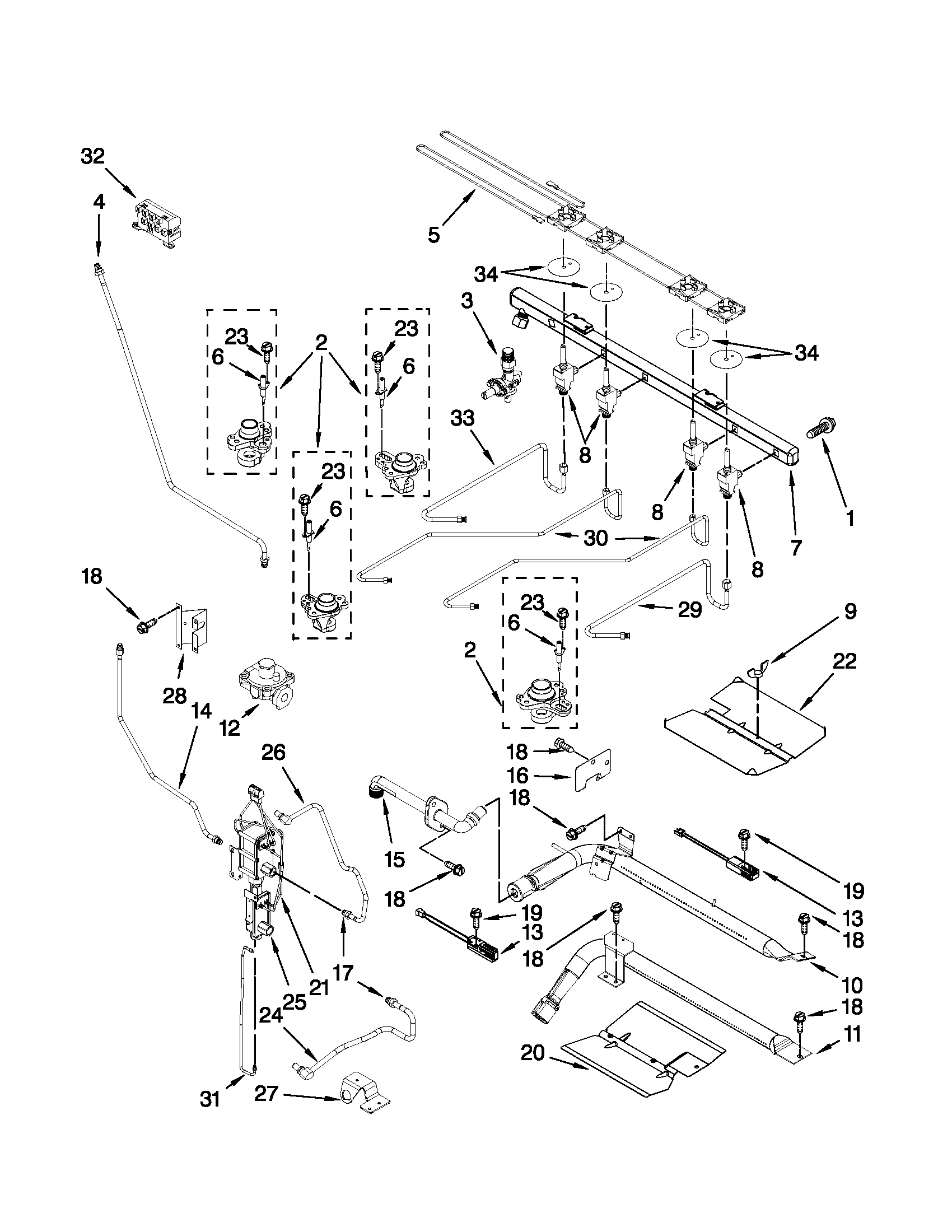 MANIFOLD PARTS