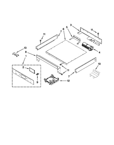 Control panel parts