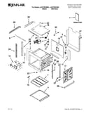 Upper oven parts