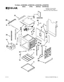 Upper oven parts