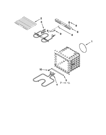 Internal oven parts