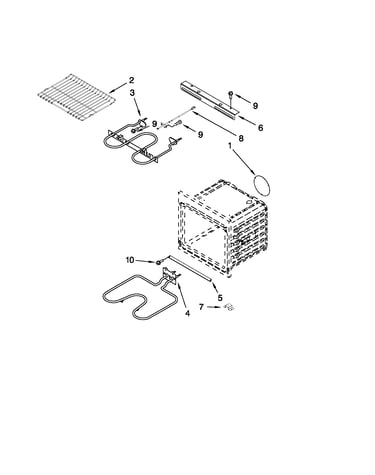 Internal oven parts