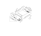 Jenn-Air JJW2727WB00 control panel parts diagram