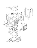 Lower oven parts