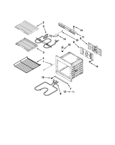 Internal oven parts