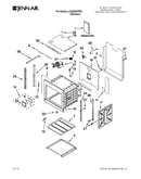 Upper oven parts