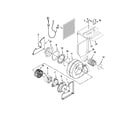 Jenn-Air JES9900BCB20 blower assembly parts diagram