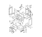 Maytag MER7664XW1 chassis parts diagram