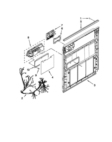 Inner door parts