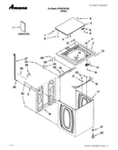 Top and cabinet parts