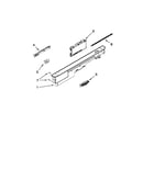Control panel and latch parts