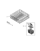 Lower rack parts