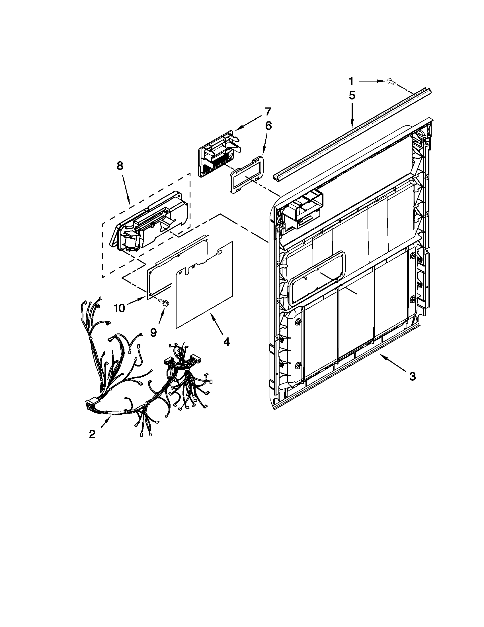 Inner door parts