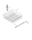 Upper rack and track parts