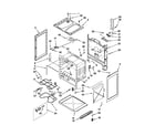 Whirlpool YRF263LXTB0 chassis parts diagram