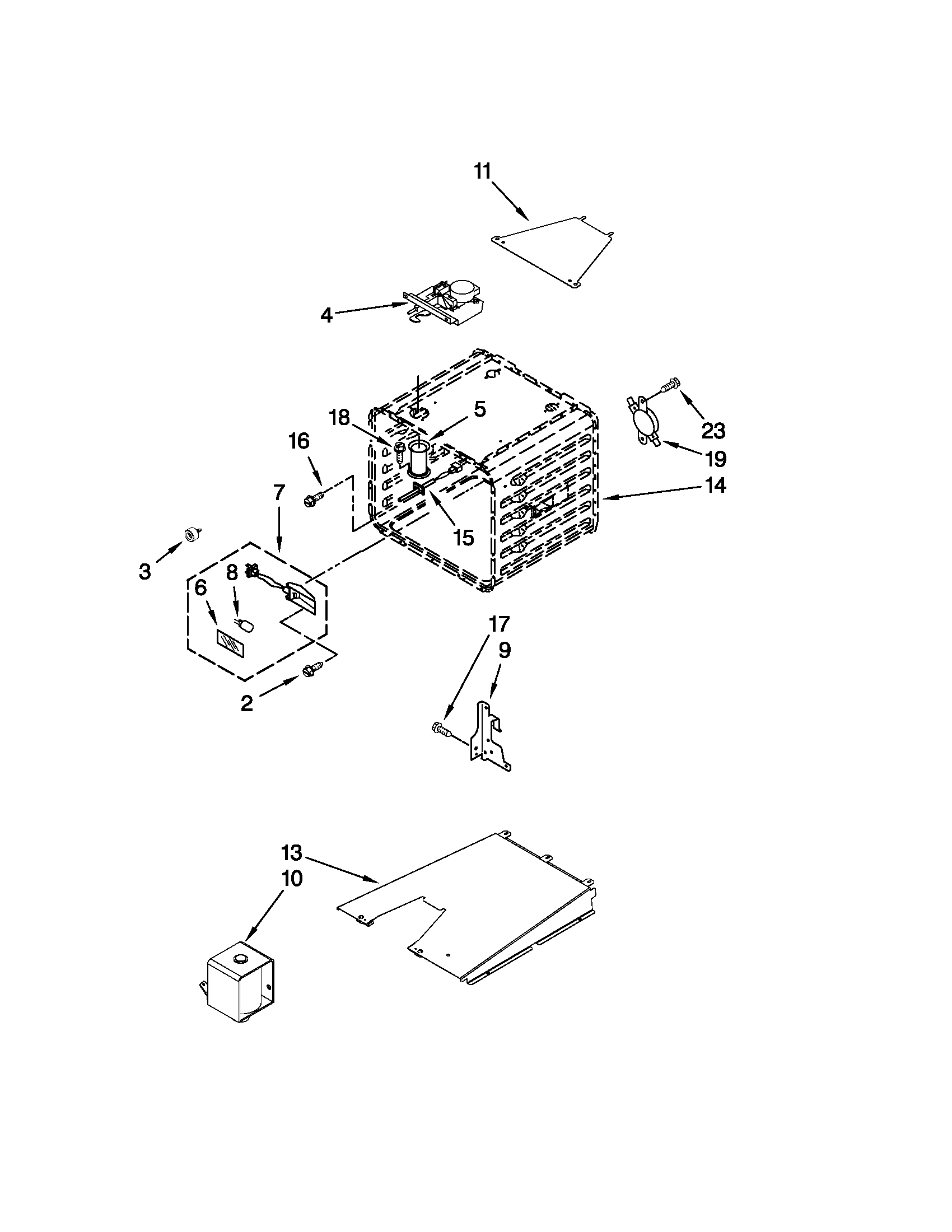 18" oven parts