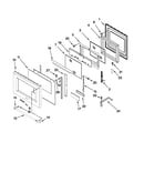 30" oven door parts