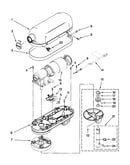 Case, gearing and planetary unit